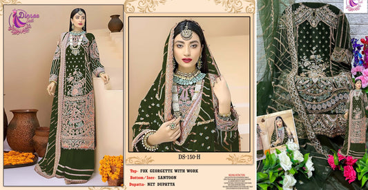 150H Dinsaa Suit Pakistani Salwar Suits