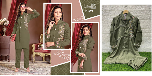 1292 Laxuria Trendz Co Ord Set