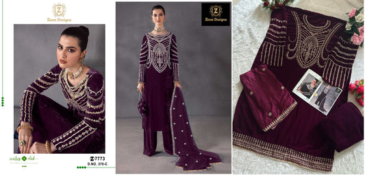 370C Ziaaz Designs Pakistani Salwar Suits