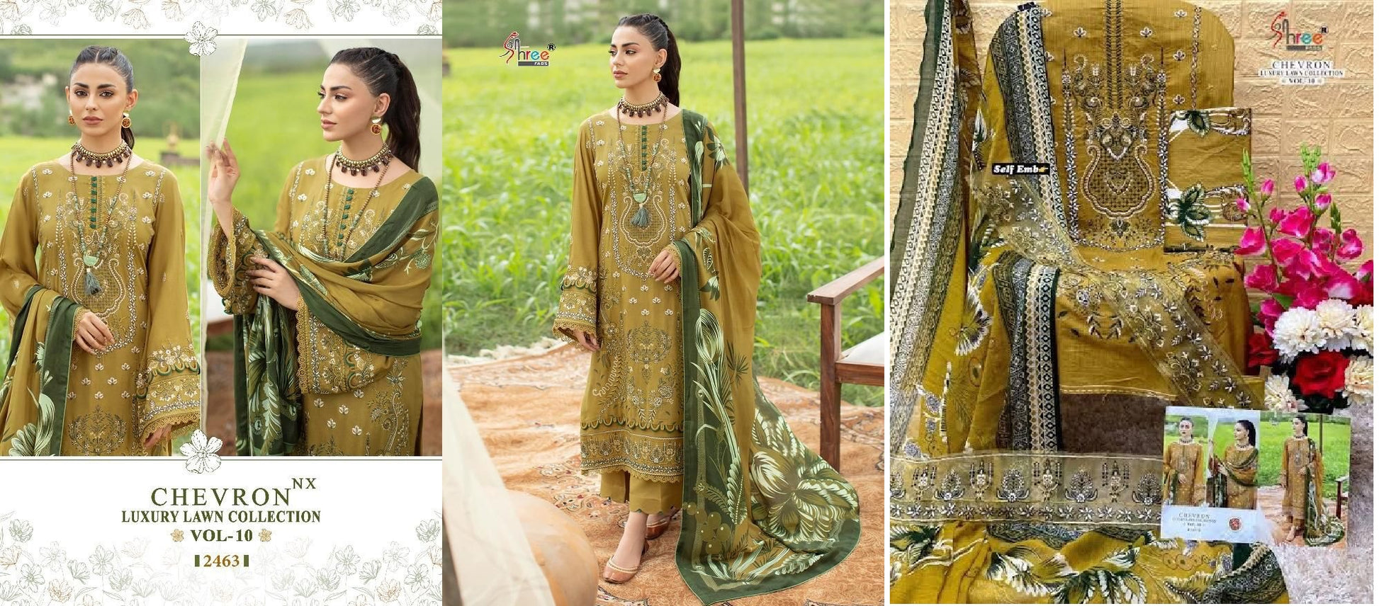 2463 Shree Fabs Pakistani Salwar Suits