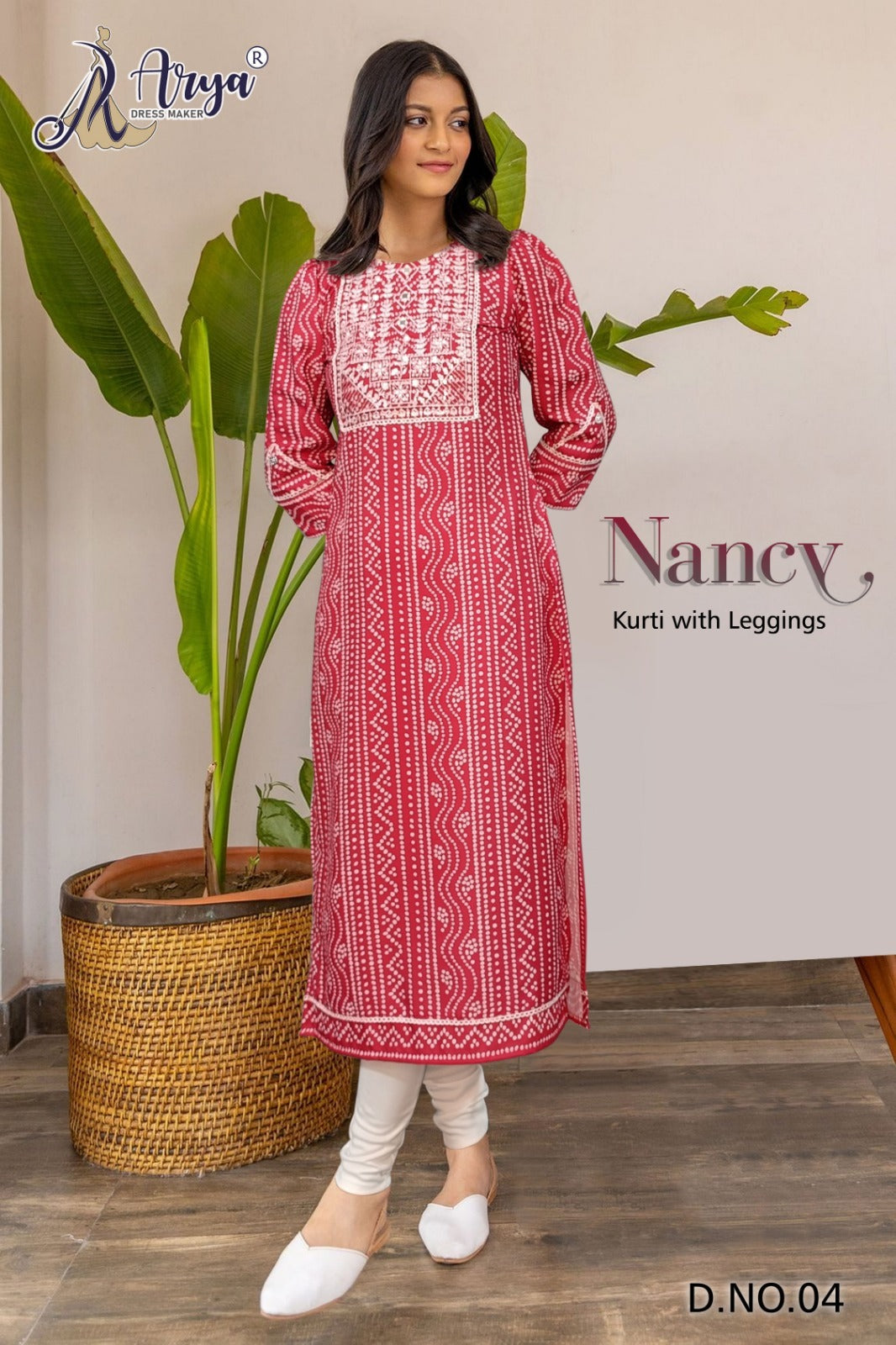 04 Nancy Adm Kurti Pant Set