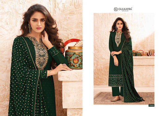 7005 Nazmin Gulkayra Designer Unstitched Suits