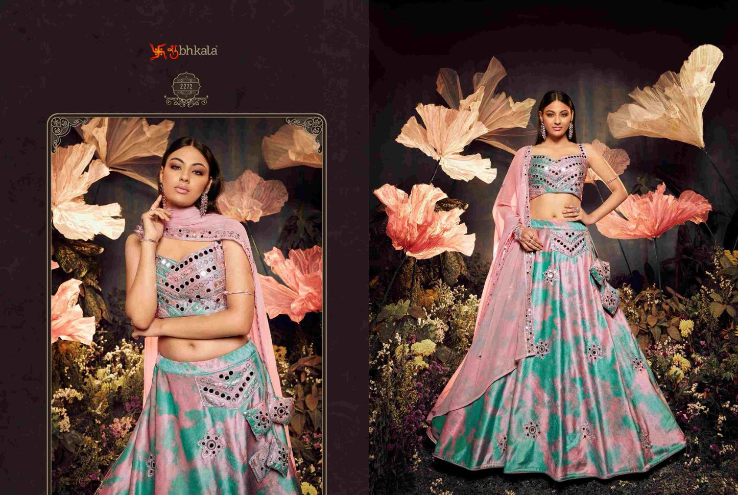 2272 Bridesmaid Vol 28 Shubhkala Lehenga Choli