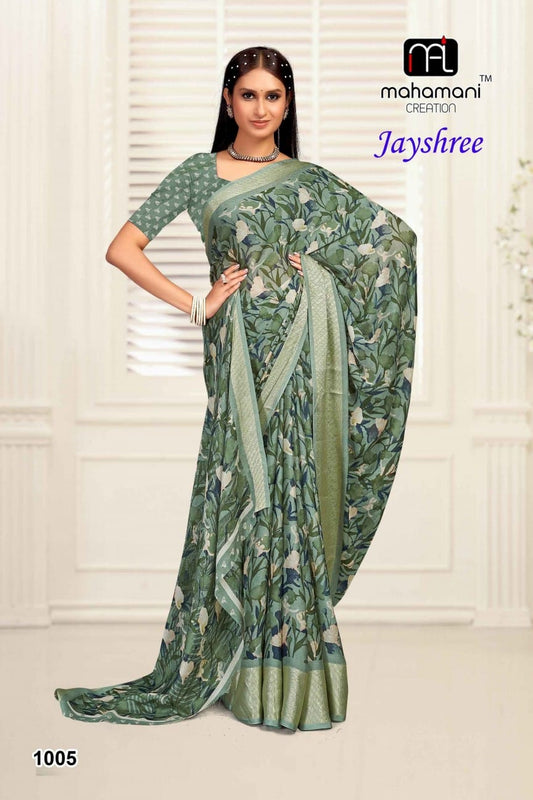 1005 Jayshree Mahamani Creation Sarees