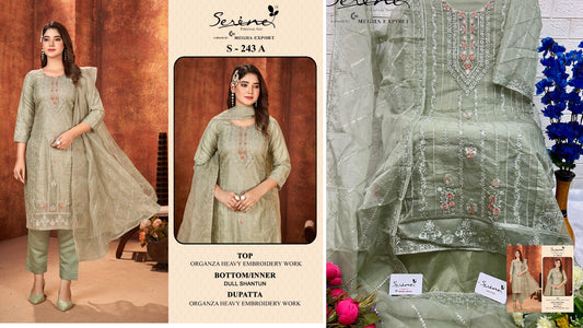 243A Serine Pakistani Salwar Suits