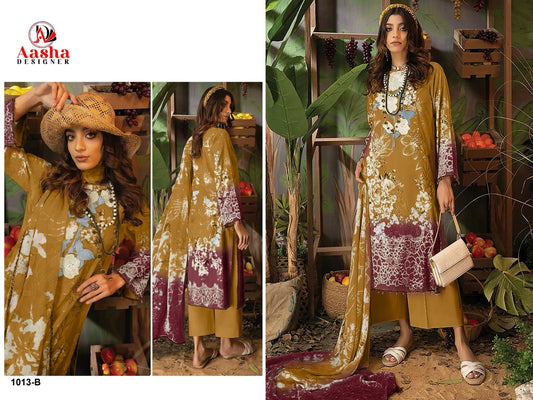 1013B Aasha Designer Pakistani Salwar Suits