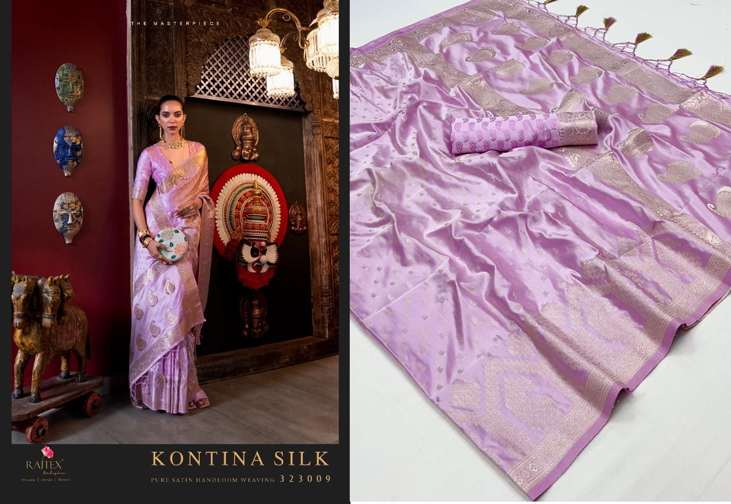 323009 Kontina Rajtex Sarees