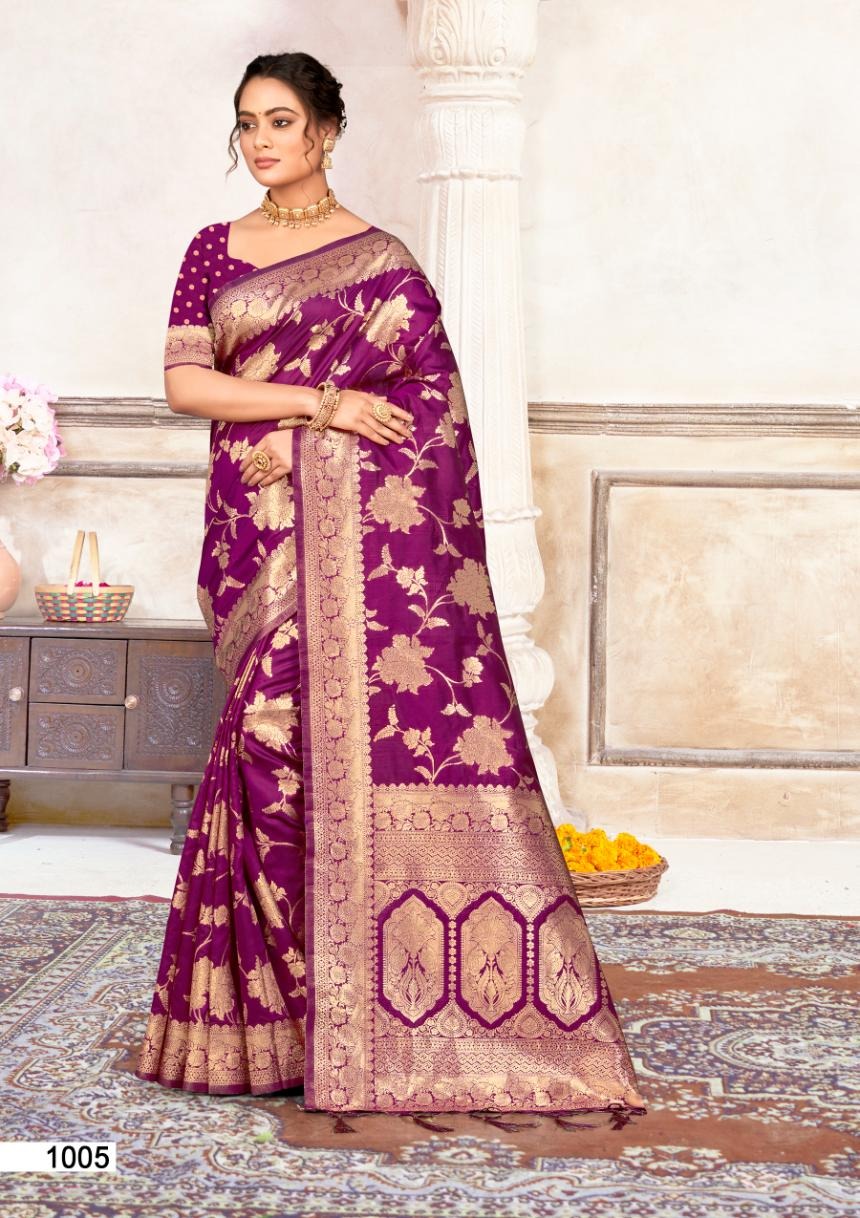 1005 Plazzo Silk Vol 7 Bunawat Sarees