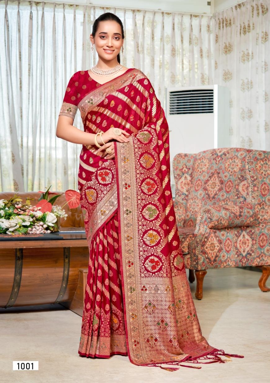 1001 Akriti Vol 7 Bunawat Sarees