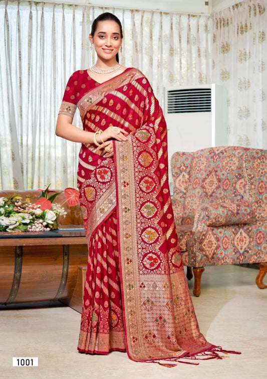 1001 Akriti Vol 7 Bunawat Sarees