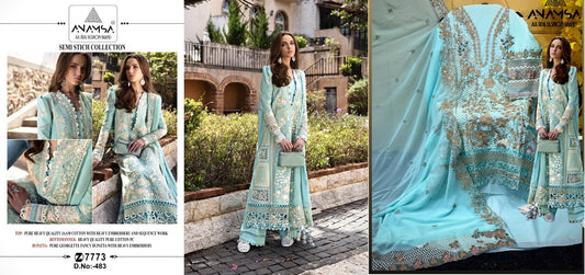 483 Anamsa Pakistani Salwar Suits
