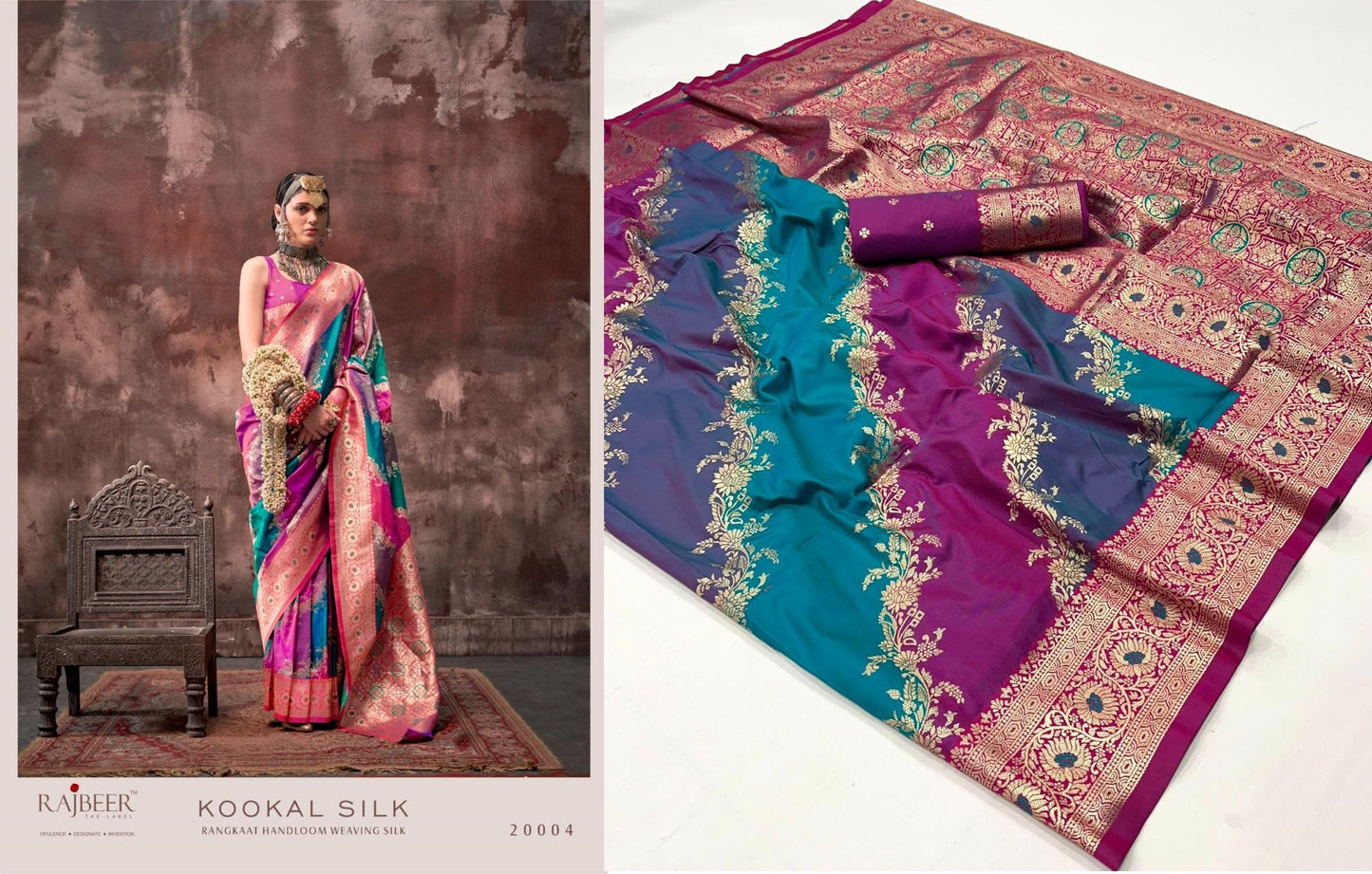 20004 Kookal Silk Rajbeer Sarees