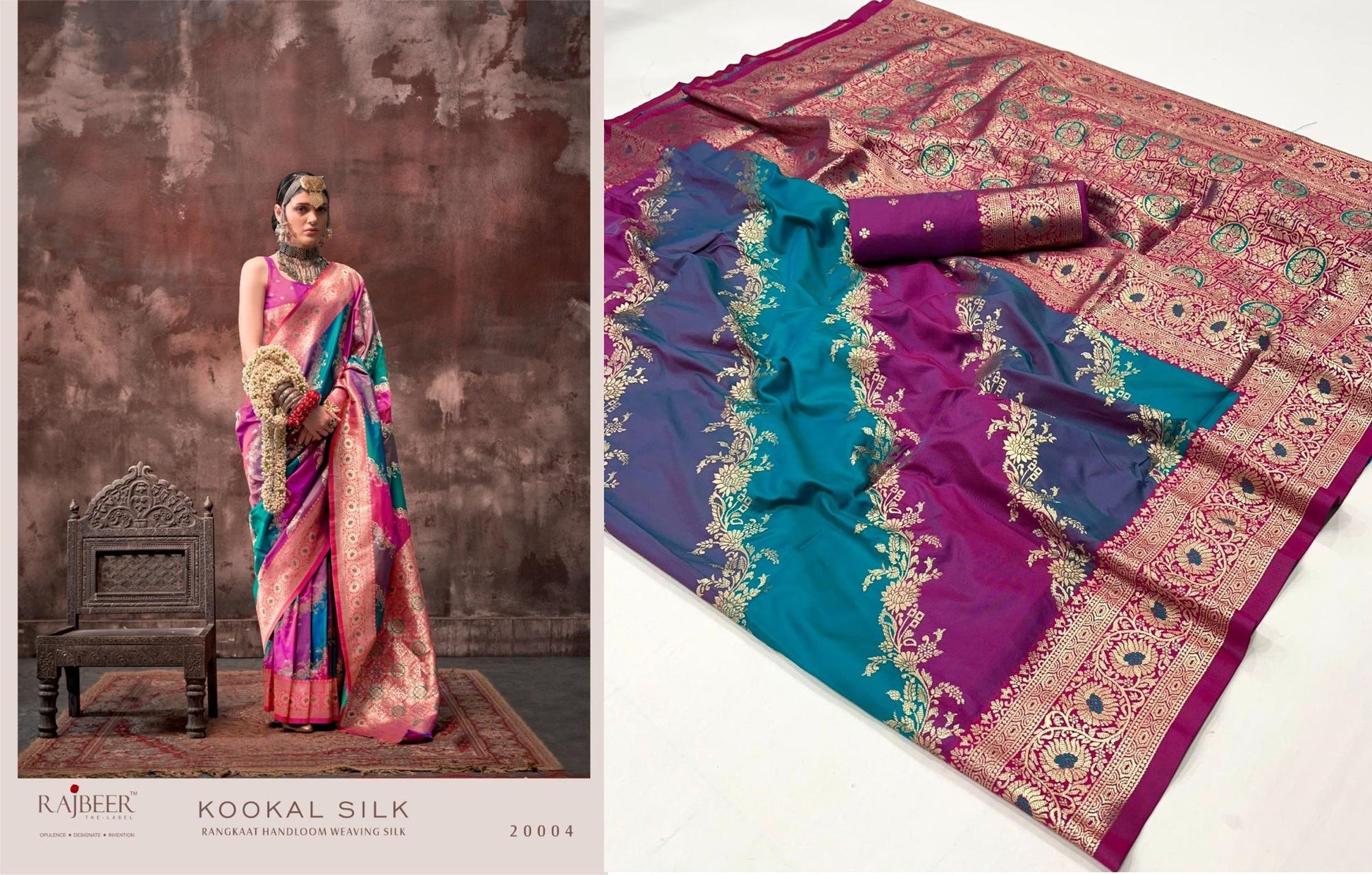 20004 Kookal Silk Rajbeer Sarees
