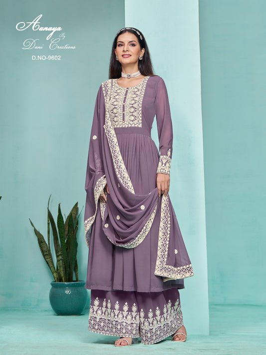 9602 Aanaya Vol 196 Dani Creation Unstitched Suits