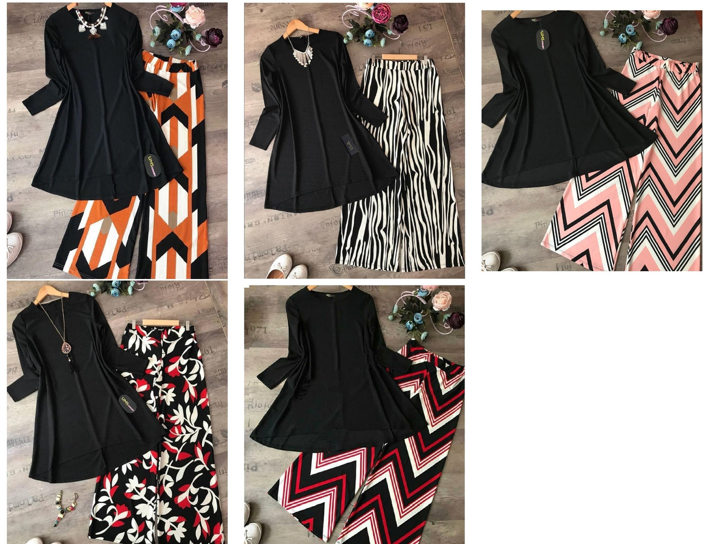 Mixa Stkri Pop Corn Top Bottom Set