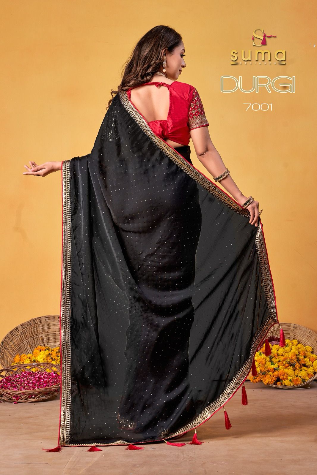 7001 Durga Suma Designer Rangoli Sarees