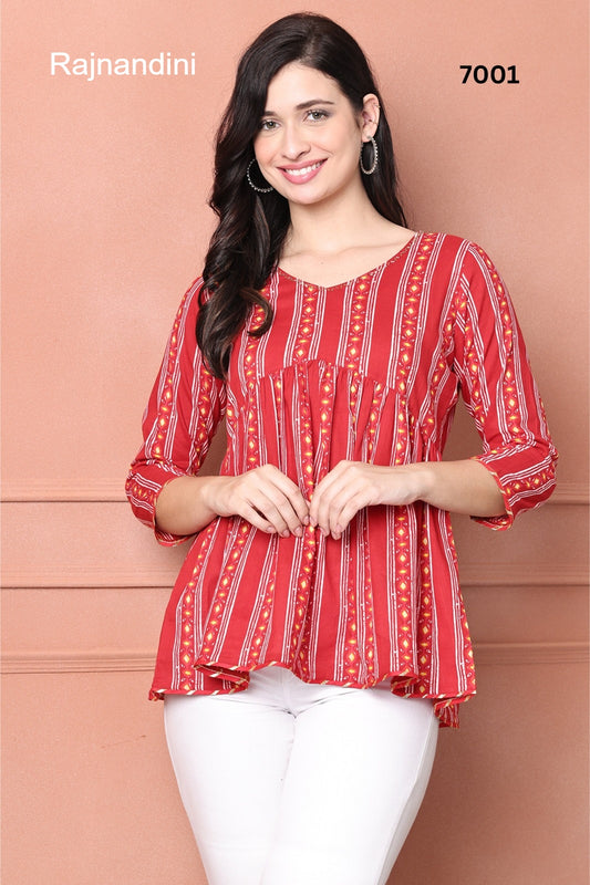 7001 Rajnandini Cotton Women Top