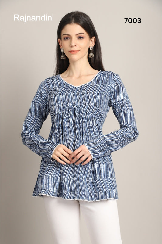 7003 Rajnandini Cotton Women Top