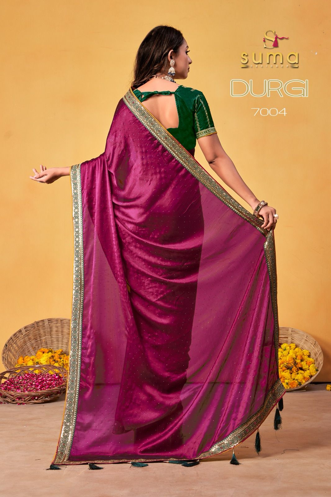 7004 Durga Suma Designer Rangoli Sarees