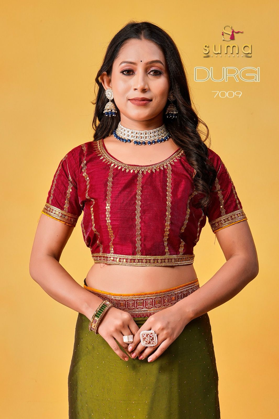 7009 Durga Suma Designer Rangoli Sarees