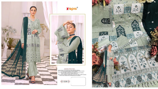 C-1238-C Rosemeen Fepic Pakistani Salwar Suits