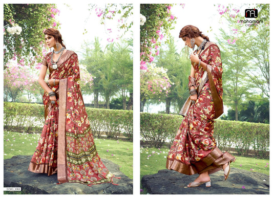 1004 Nancy Mahamani Creation Sarees