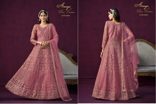 6901 Aanaya Vol 169 Twisha Unstitched Suits