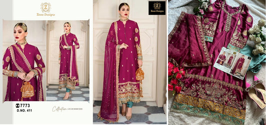 411 Ziaaz Designs Pakistani Salwar Suits