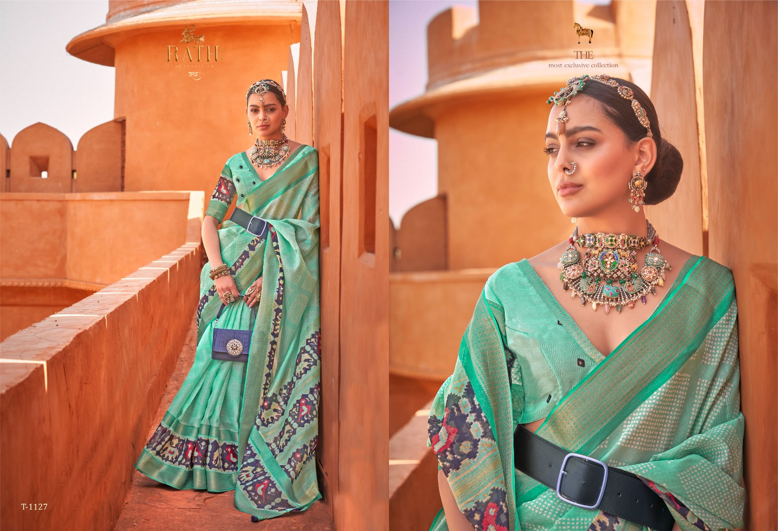 1127 Mrugnayani Rath Sarees