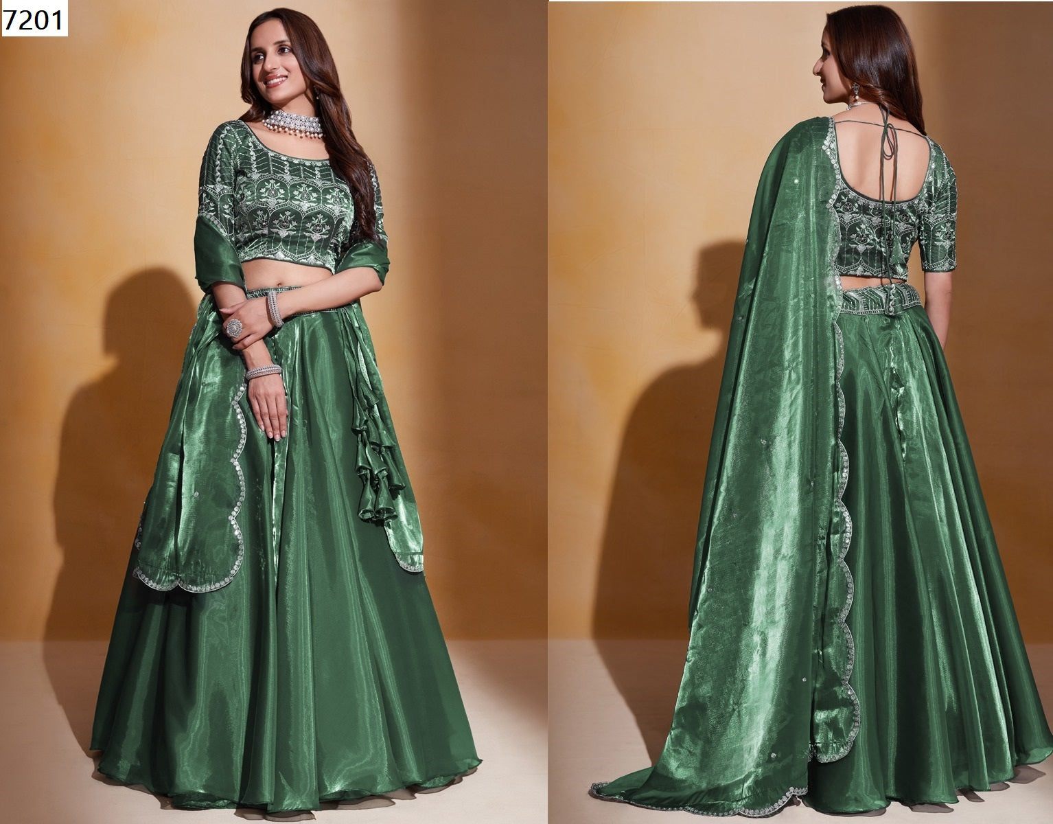 7201 Gulkanya Vol 3 Aahvan Designs Lehenga Choli