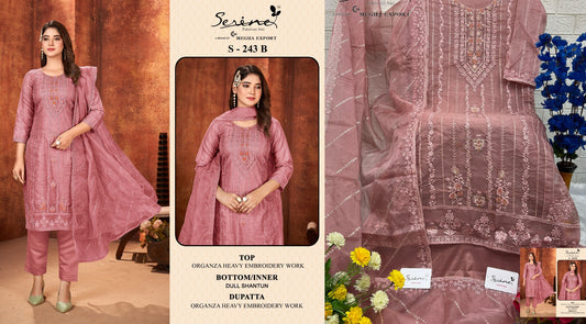 243B Serine Pakistani Salwar Suits