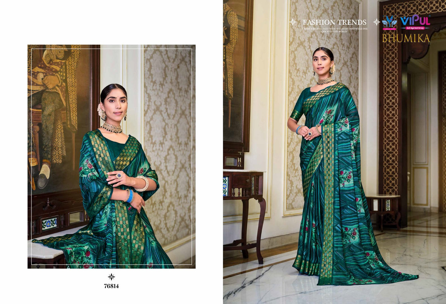 76814 Bhumika Vipul Sarees