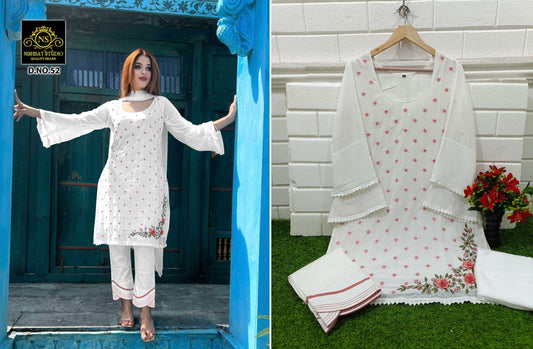 52White Nishbat Studio Pakistani Readymade Suits
