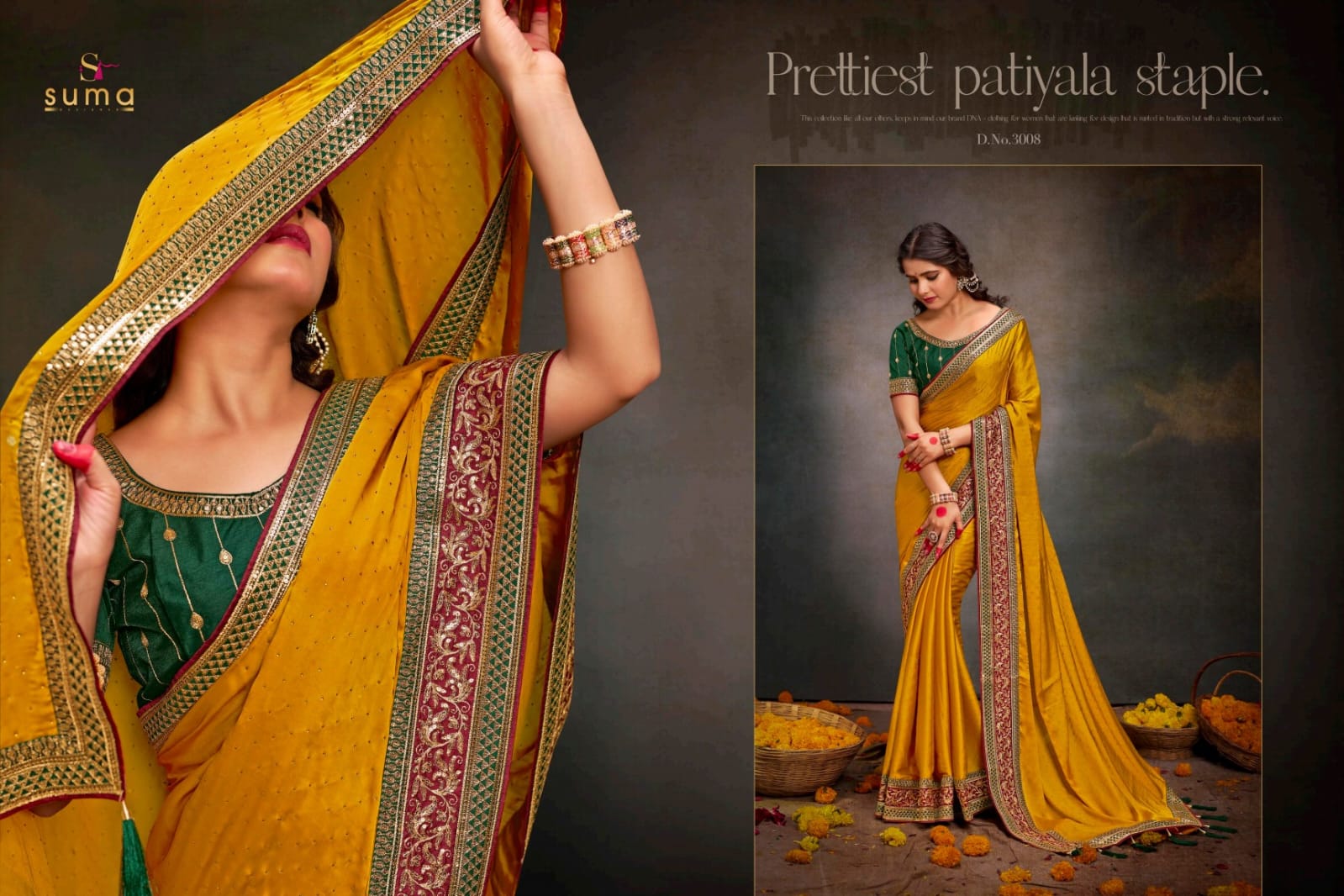 3008 Silk Sanchi Suma Designer Sarees