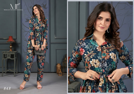 848 Lotus Vol 1 Moksh Co Ord Set