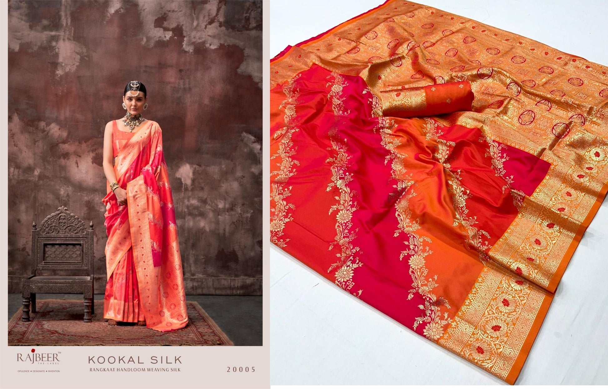 20005 Kookal Silk Rajbeer Sarees