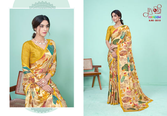 5010 Rainbow Jivora Sarees