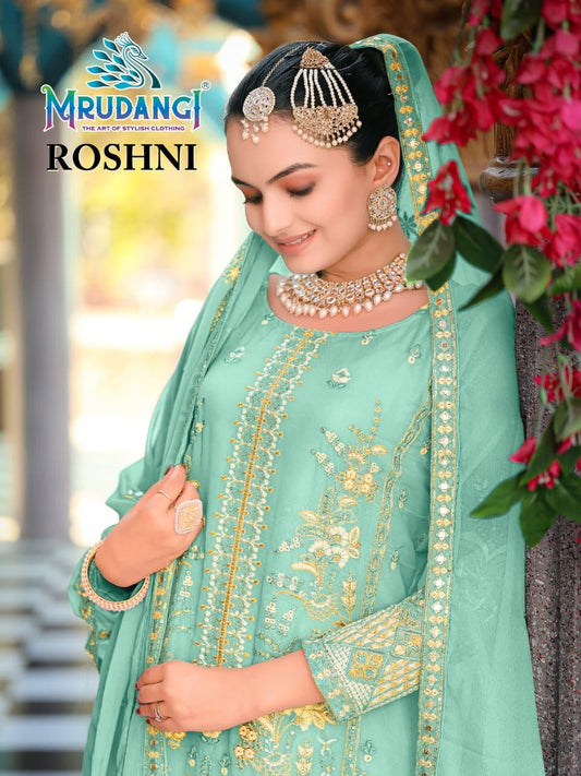 701 Roshni Mrudangi Georgette Readymade Suits