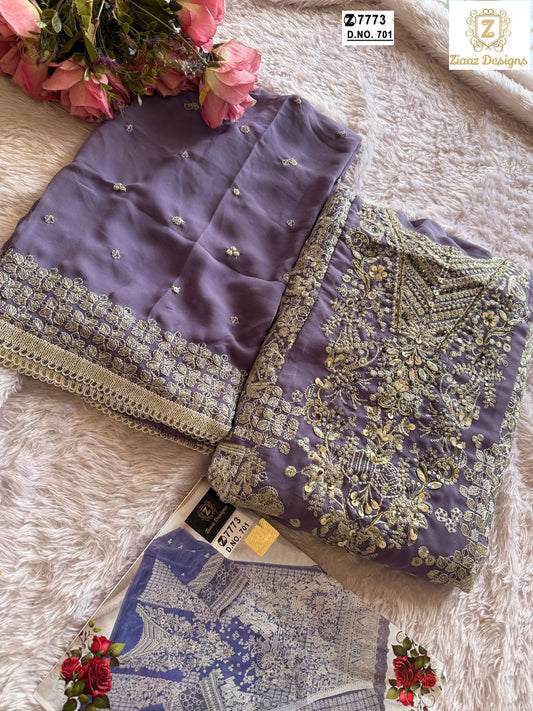 701 Ziaaz Designs Moti Work Pakistani Salwar Suits