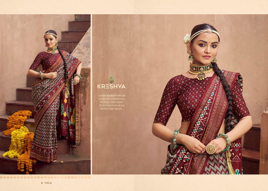 7024 Tapasya Kreshva Sigma Silk Sarees