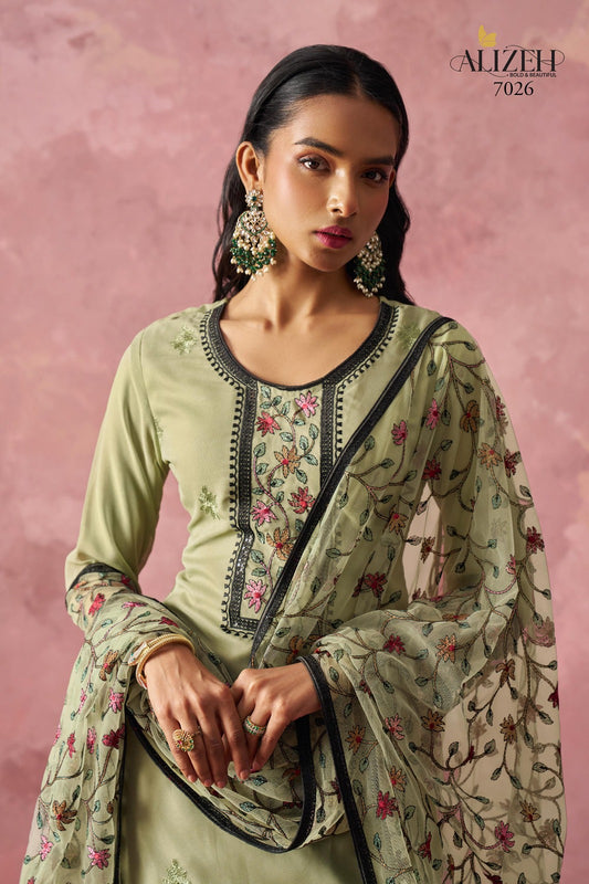 7026 Gulaabo Vol 2 Alizeh Georgette Readymade Suits