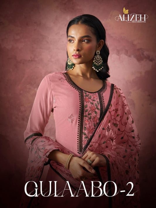 7027 Gulaabo Vol 2 Alizeh Georgette Readymade Suits