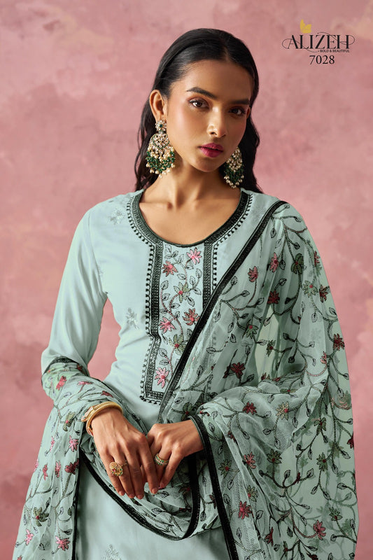 7028 Gulaabo Vol 2 Alizeh Georgette Readymade Suits