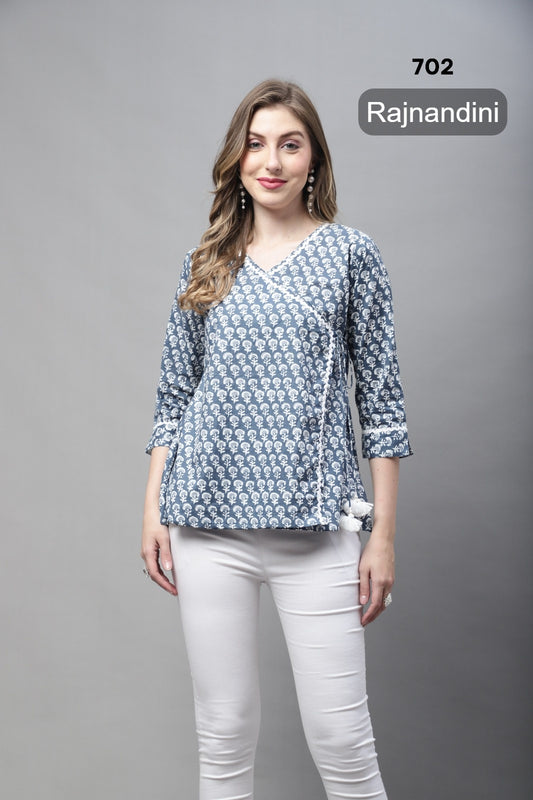 702 Rajnandini Cotton Women Top