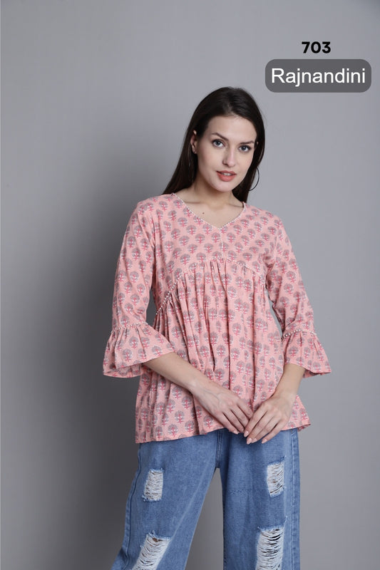 703 Rajnandini Cotton Women Top