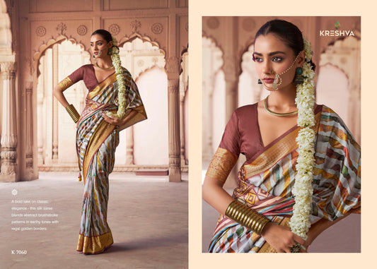 7060 Krushnapriya Kreshva Pv Silk Sarees
