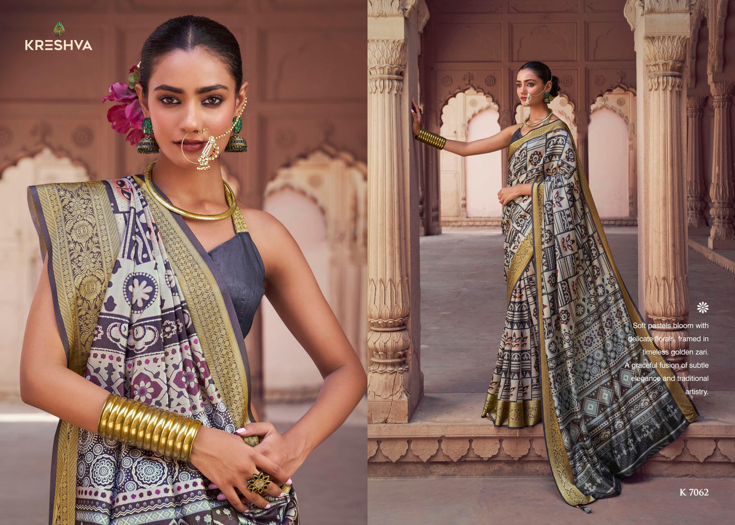 7062 Krushnapriya Kreshva Pv Silk Sarees