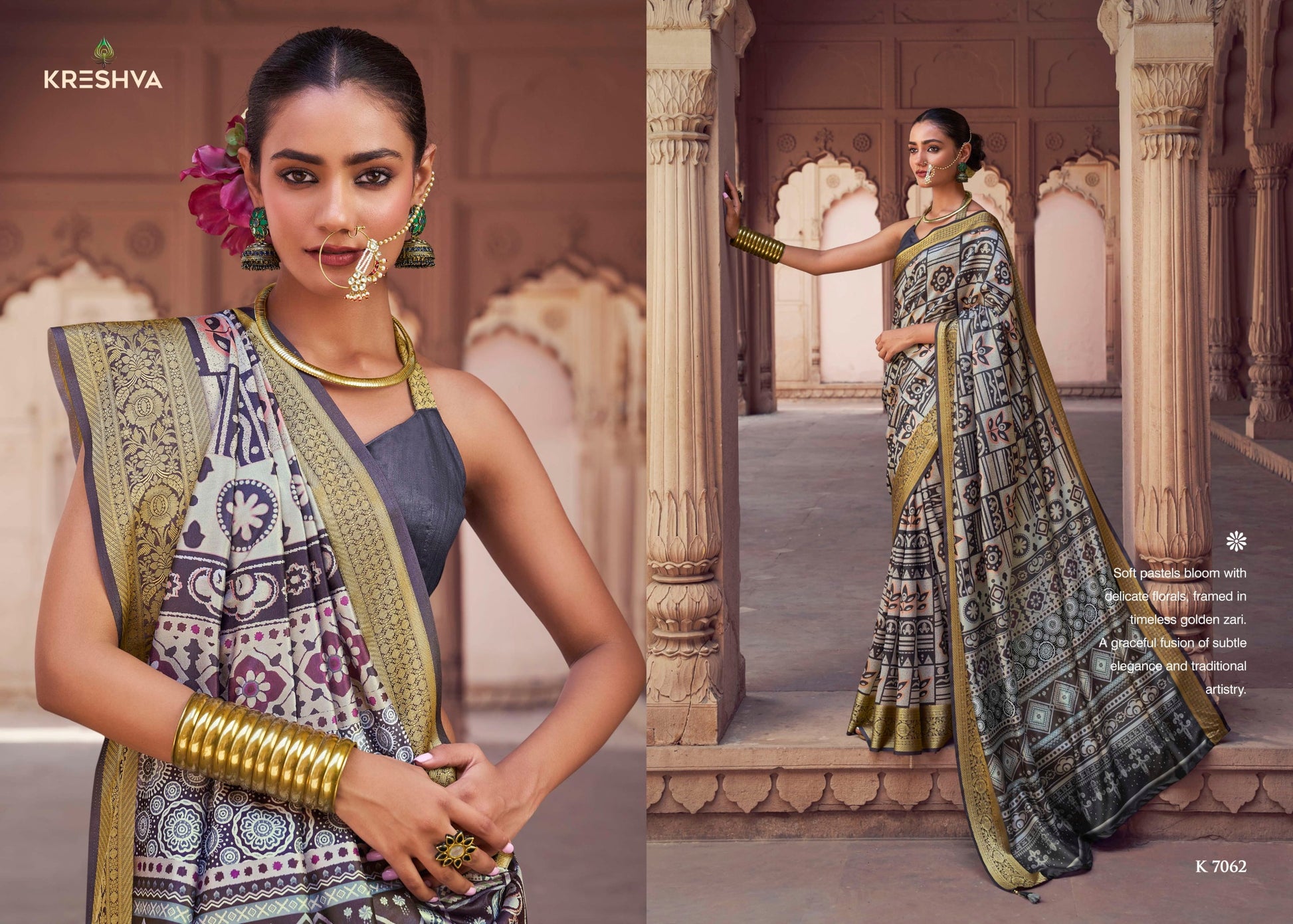 7062 Krushnapriya Kreshva Pv Silk Sarees