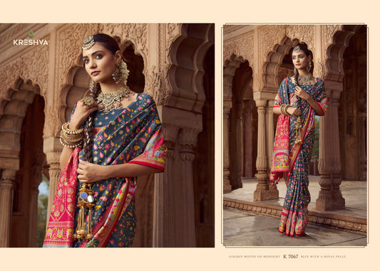 7067 Chakori Kreshva Pv Silk Sarees