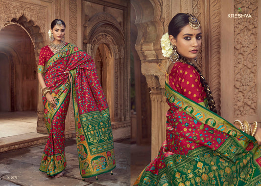 7071 Chakori Kreshva Pv Silk Sarees